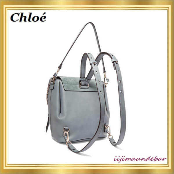16-17新作 クロエバックパックスーパーコピー CHLOE/Faye/フェイ/2WAY/スエード/ミディアムバックパック/Faye medium leather and suede backpack